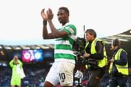 GLASGOW, SCOTLAND - OCTOBER 23:  Moussa Dembele of Celtic celebrates victory during the Betfred Cup Semi Final match between Rangers and Celtic at Hampden Park on October 23, 2016 in Glasgow, Scotland.  (Photo by Michael Steele/Getty Images)